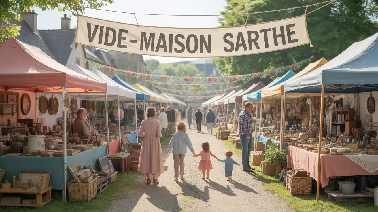 Vide maison 72 brocante village sarthois