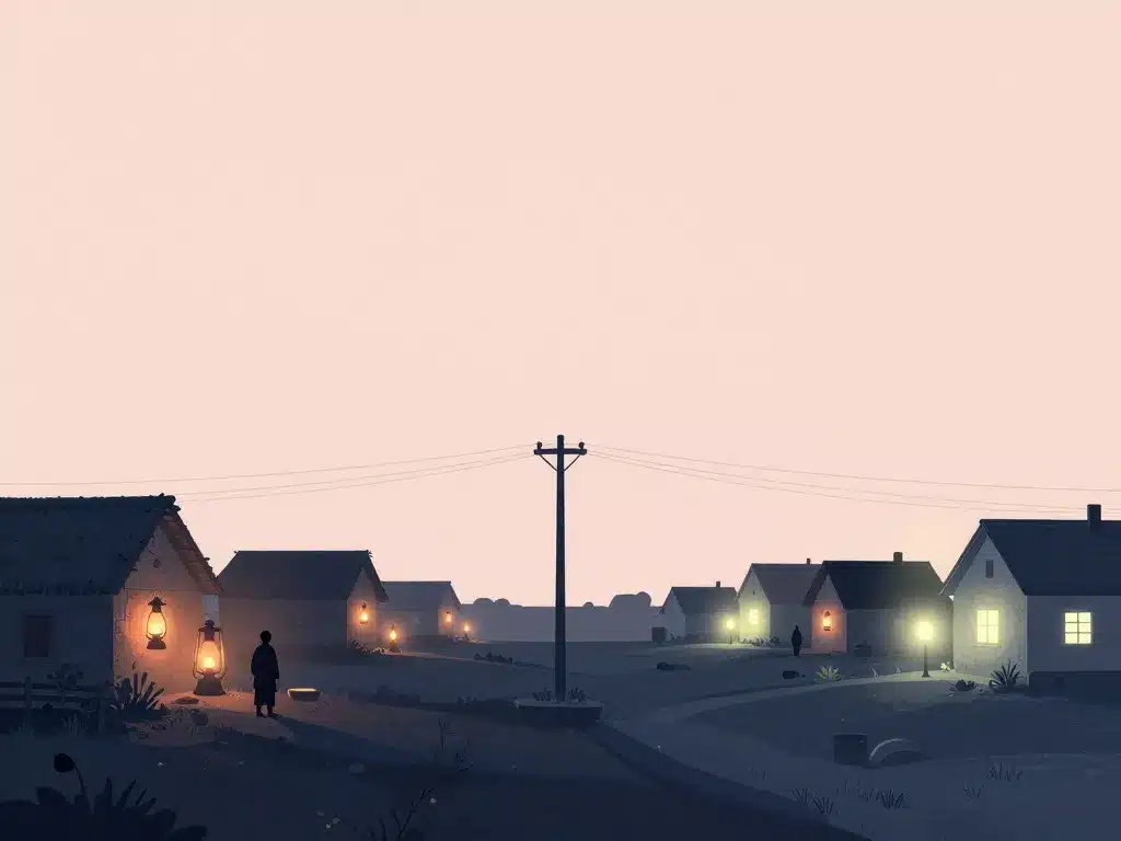 Electrification tardive campagne quand est arrivé l'électricité dans les maisons