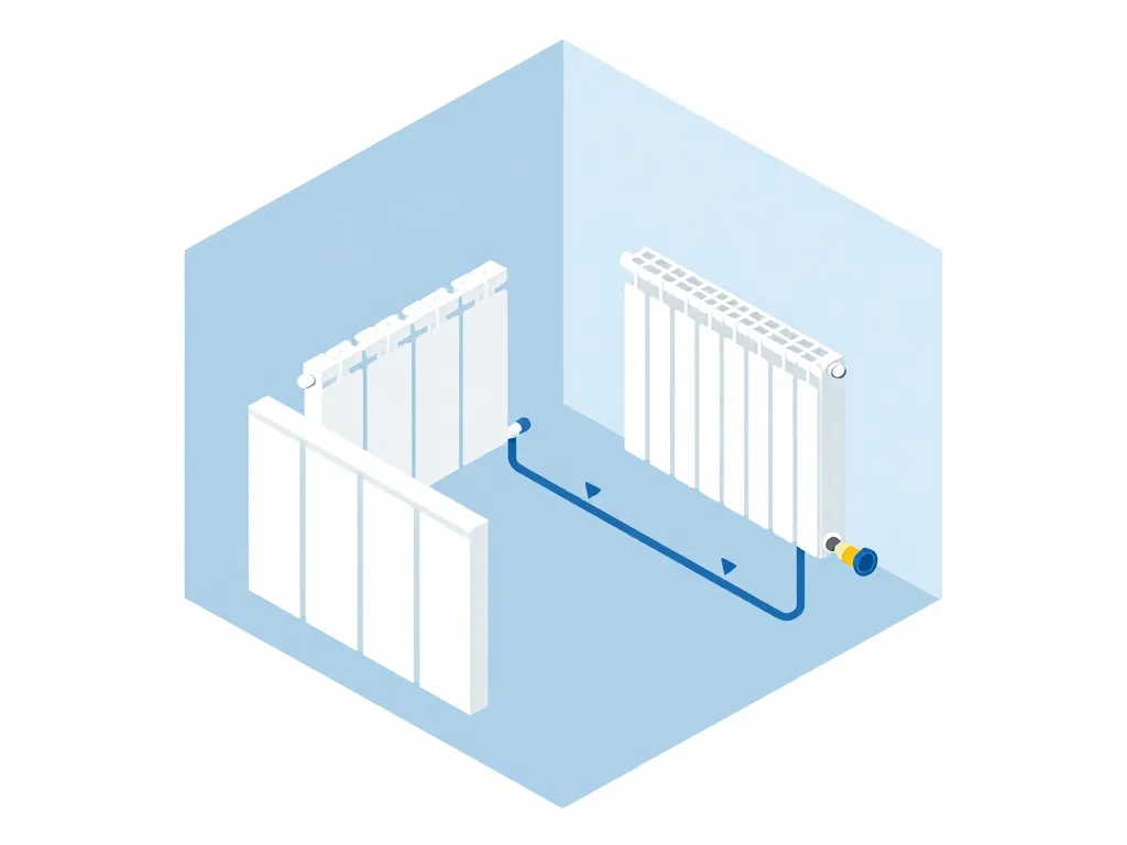 schéma té de réglage radiateur combien de tour chauffage