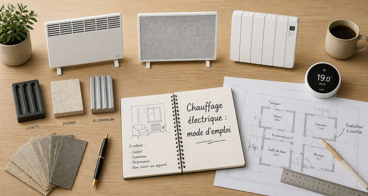 chauffage individuel electrique radiateurs thermostat plans