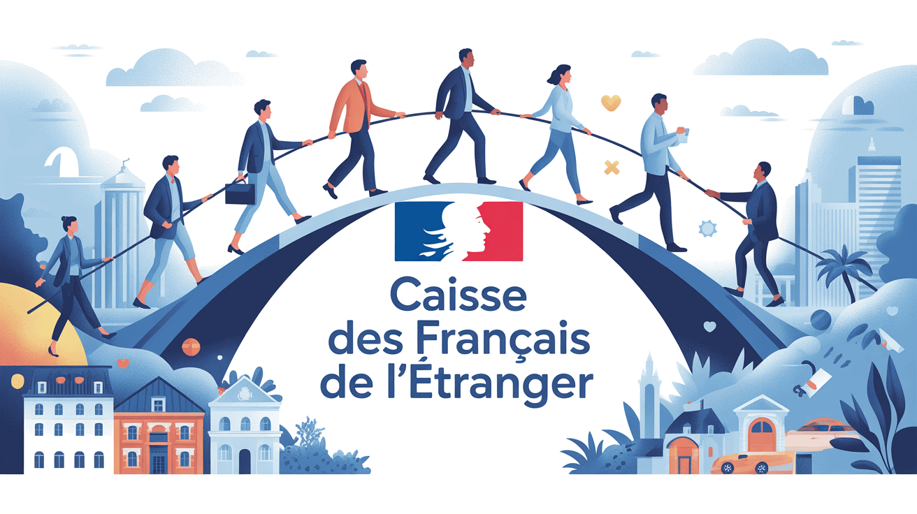 caisse des francais de l'étranger illustration mobilité internationale