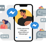 cette personne n'est pas disponible sur messenger message bloqué profil anonyme