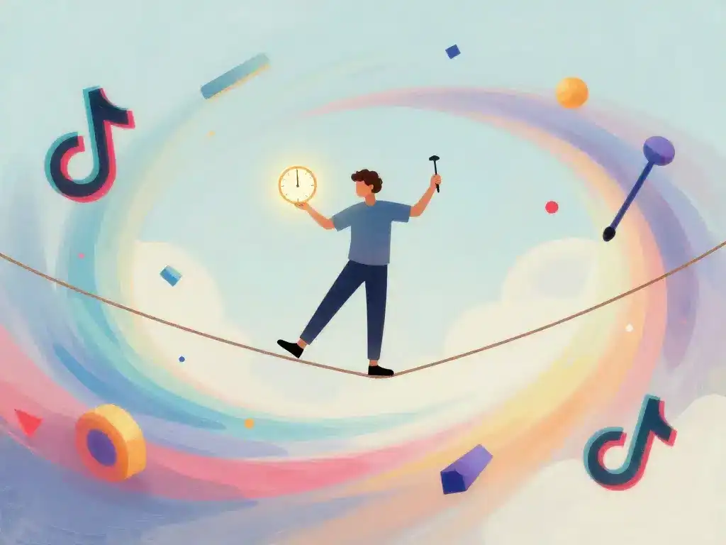 équilibre bonnes pratiques comment utiliser tik tok