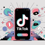 illustration univers numérique comment utiliser tik tok