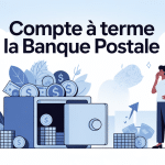 compte à terme la banque postale illustration épargne sécurisée