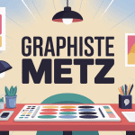 Graphiste Metz illustration bureau créatif moderne
