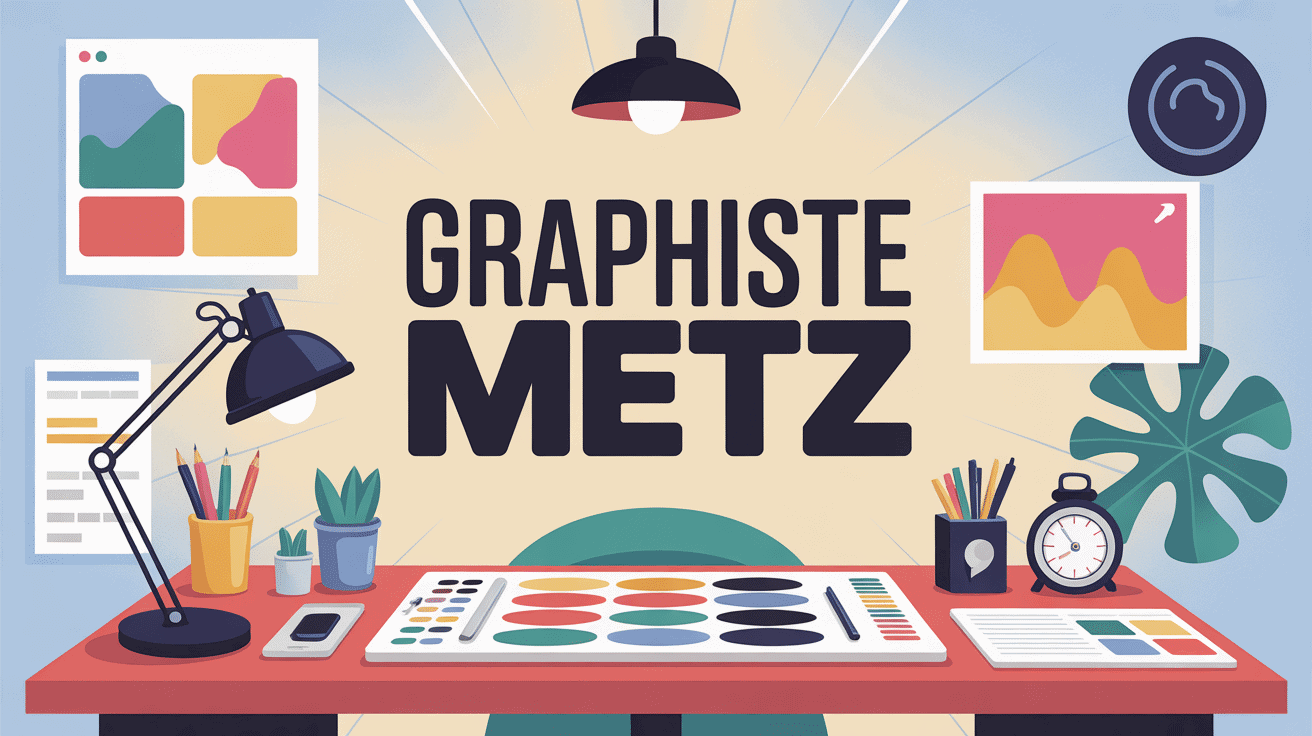 Graphiste Metz illustration bureau créatif moderne