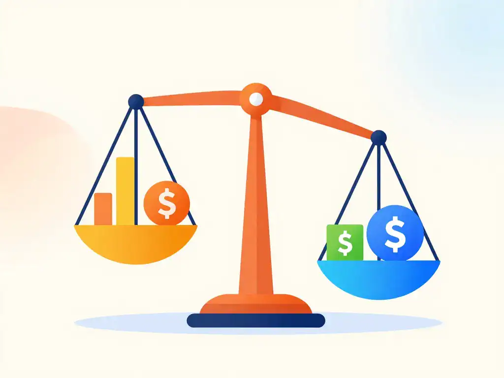 la banque postale bourse frais compétitivité balance visuelle