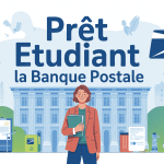 illustration la banque postale prêt étudiant financement études