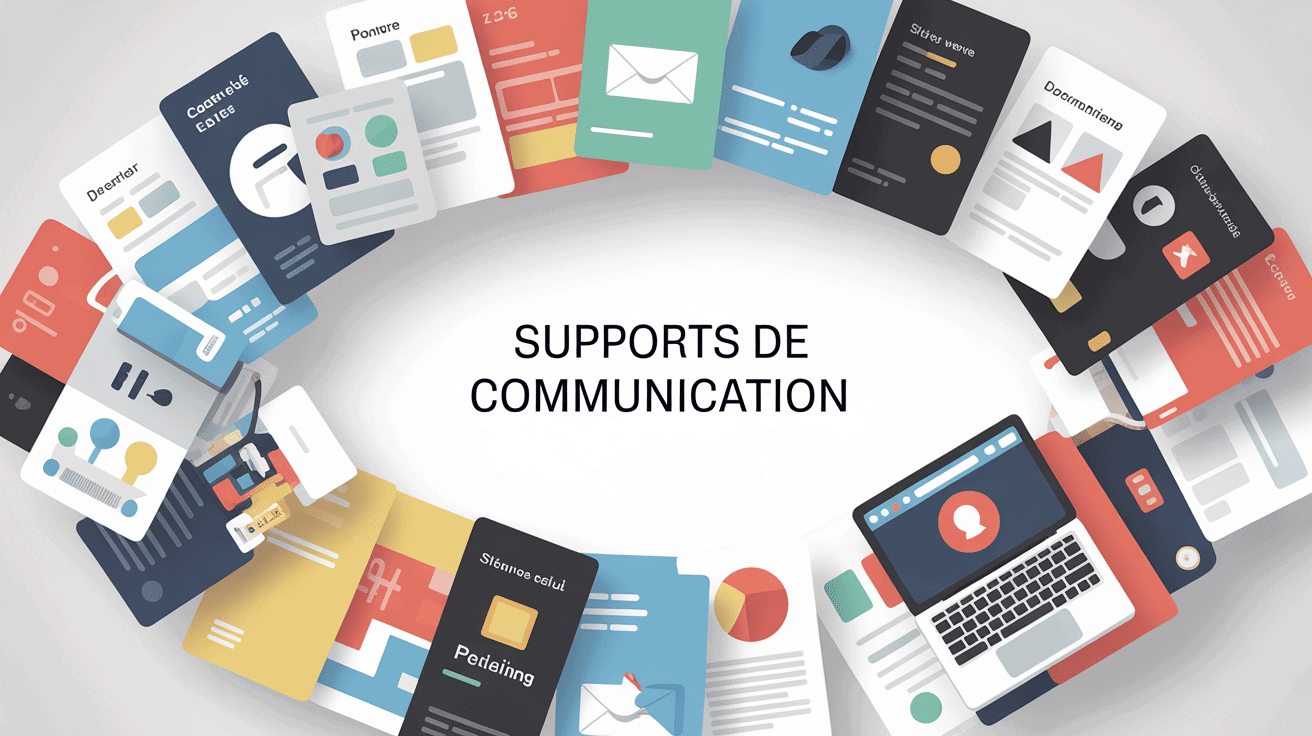 support de communication exemple print et digital panorama