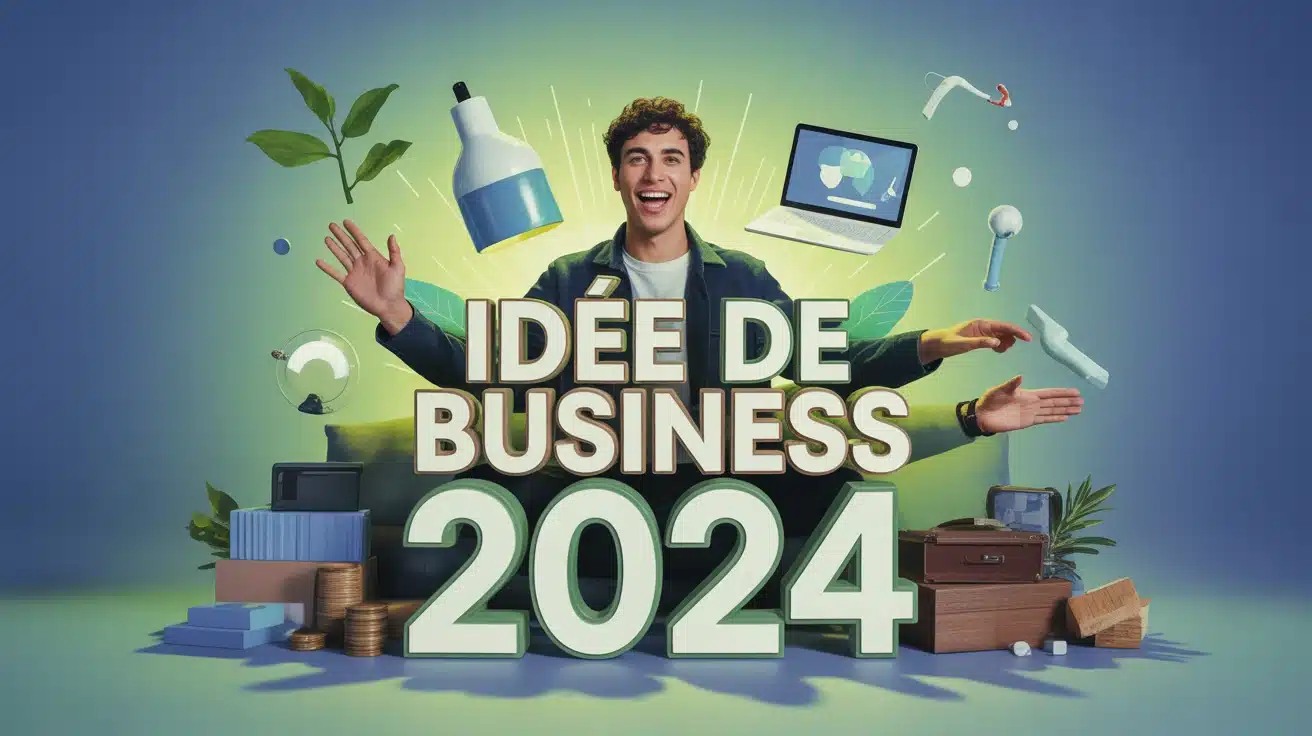 idee de business 2024 jeune entrepreneur icones secteurs
