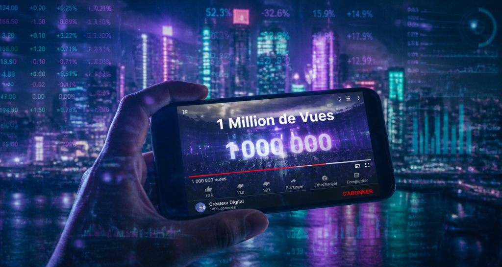 1 million de vues sur YouTube : pourquoi vos revenus varient de 800 € à 12 000 € selon votre niche