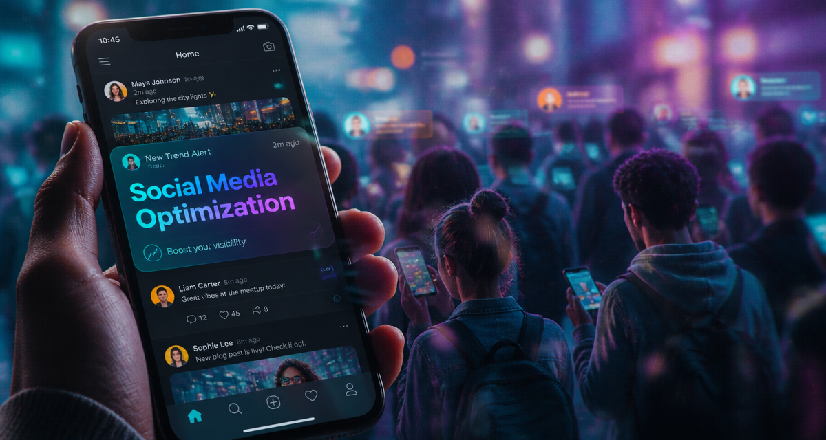 smo définition, smartphone réseaux sociaux, optimisation