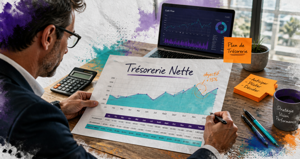 Trésorerie d&rsquo;entreprise : le levier de gestion qui évite les 36% de faillites supplémentaires