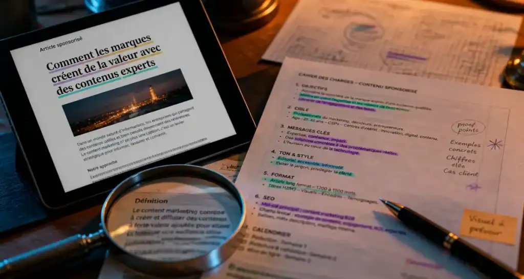 Article sponsorisé : 3 piliers pour réussir votre stratégie SEO et éditoriale