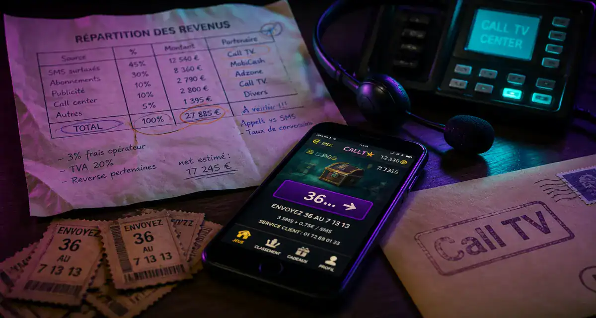 Combien rapporte les appels téléphoniques dans les jeux télévisé : frais surtaxés et revenus SMS