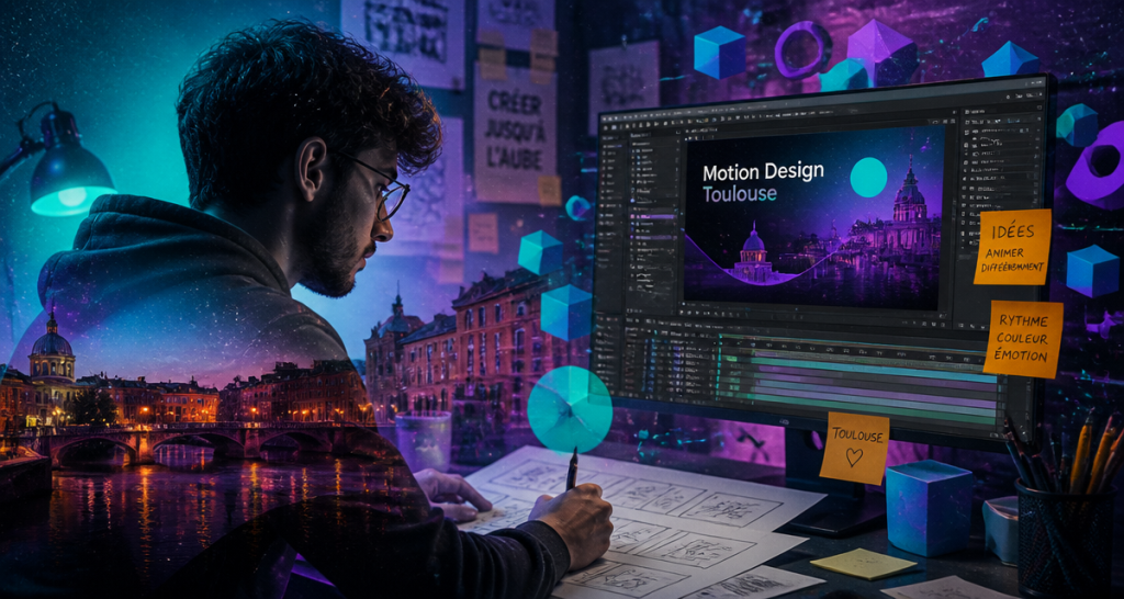 Devenir motion designer à Toulouse : 4 formations clés et les débouchés locaux