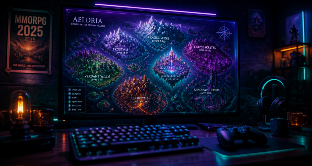 Nouveaux MMORPG 2025 : 5 titres majeurs et le retour du gameplay old-school