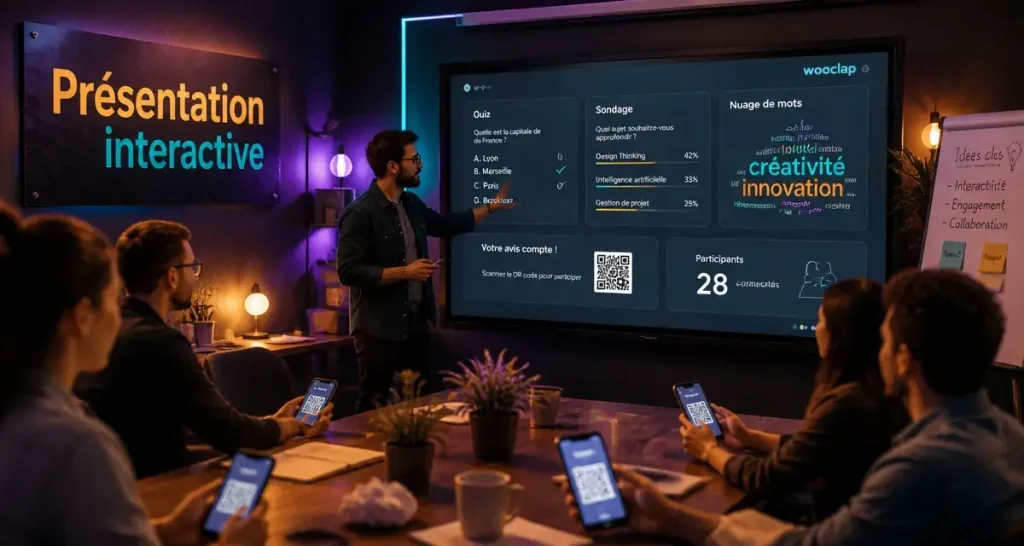 Présentation interactive : 3 étapes clés et 20 activités pour captiver votre audience