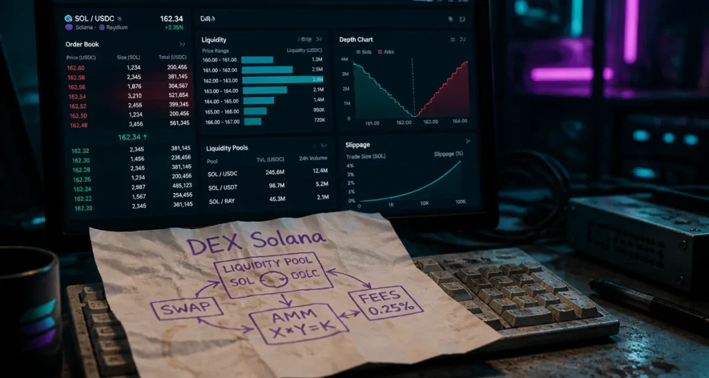 Solana DEX : 3 leaders et les réflexes pour swapper au meilleur prix