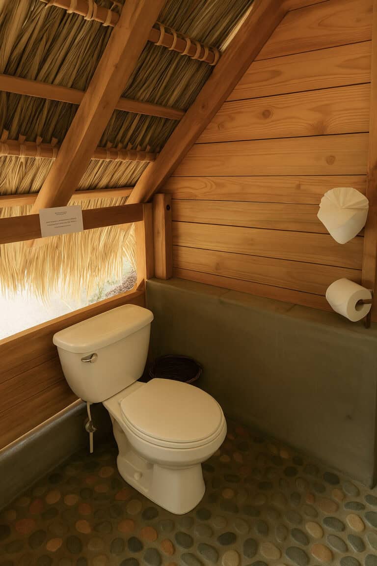 Arenita Cliffside Cabin Nicaragua Retreat Center -Baño Rústico Acogedor_