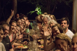 Guest dining at Costa Dulce