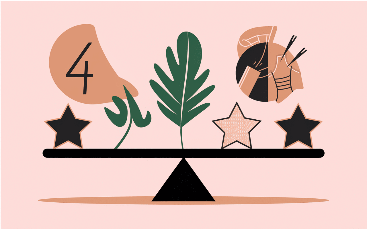 Balance qualité et étoile Noyoco