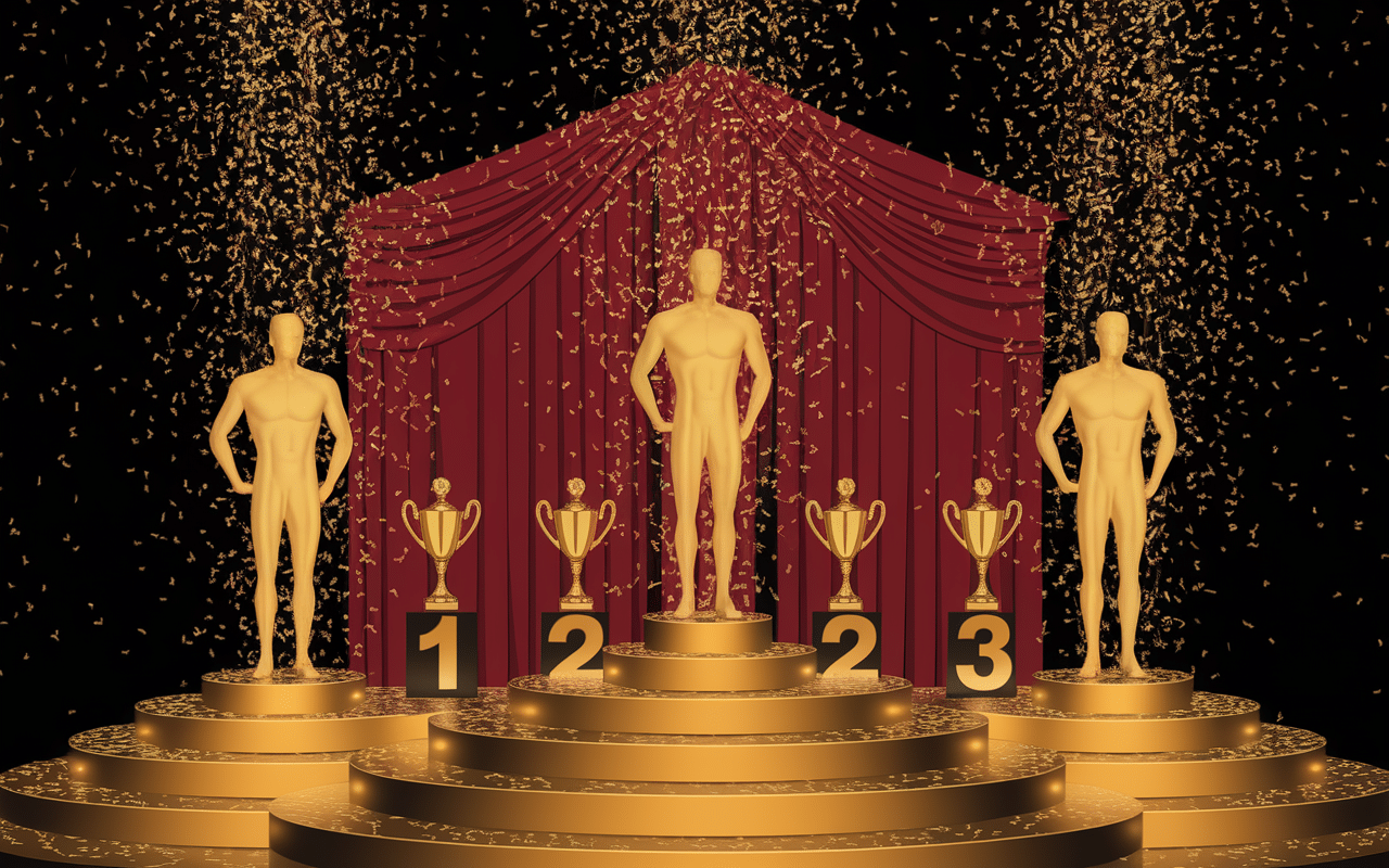 Podium des plus beaux hommes 2025