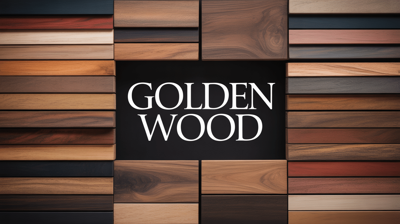 planches golden wood nuances dorees