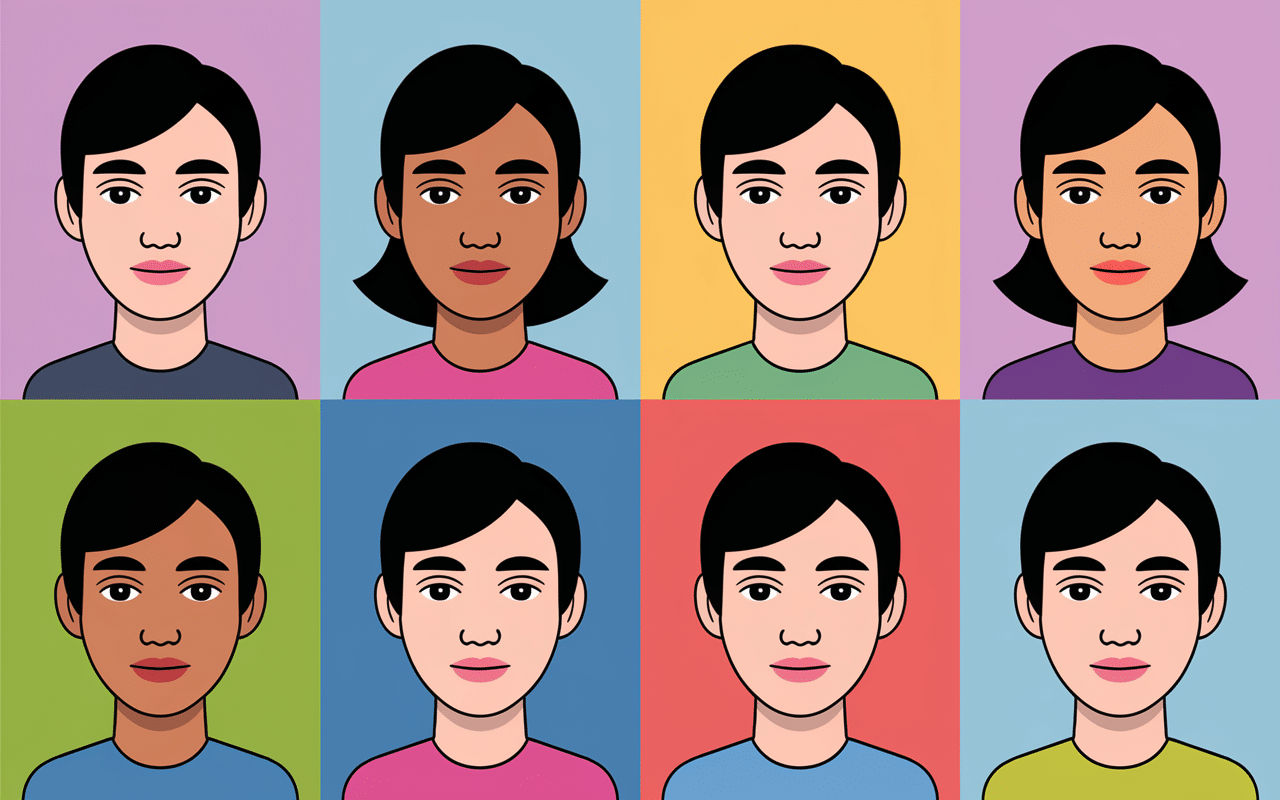 formes visage avec cap pour homme adaptée