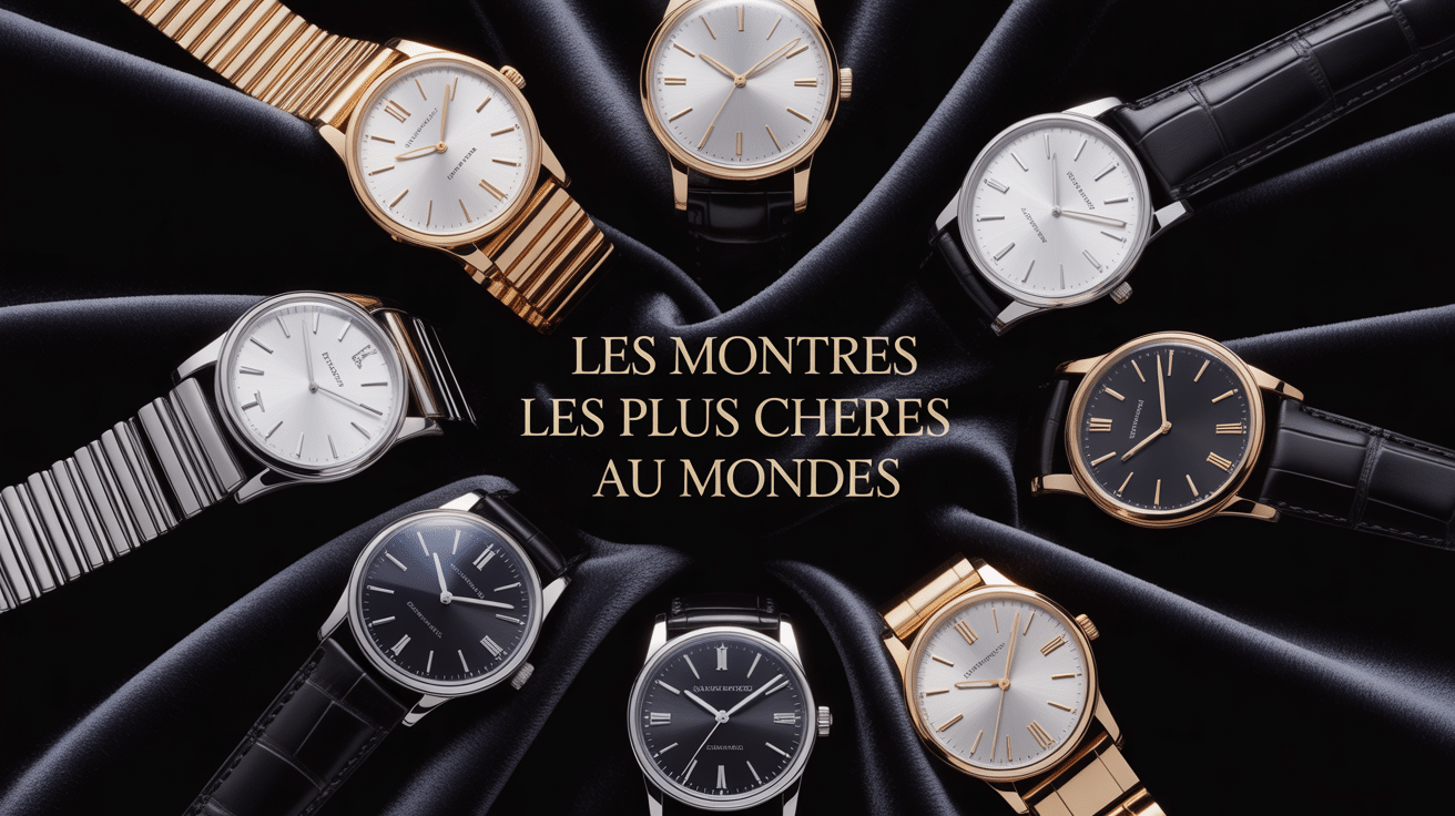 Collection de montres luxe les marque de montre les plus cher