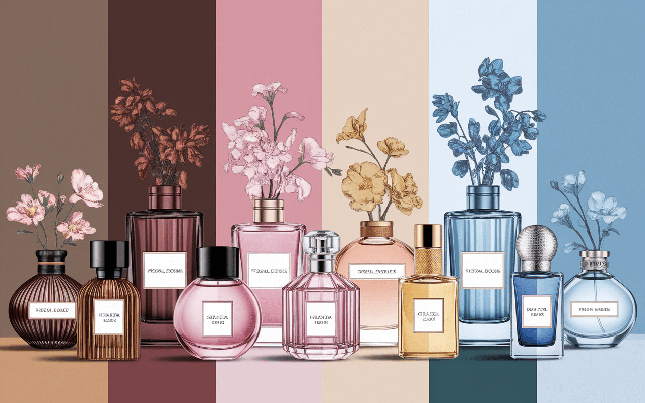 Collection parfum by paris familles olfactives