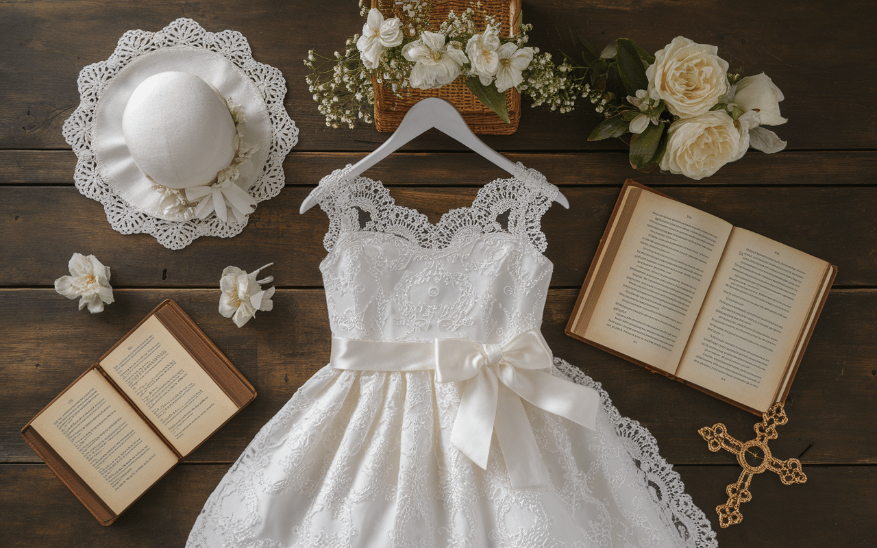 robe bapteme fille tradition accessoires