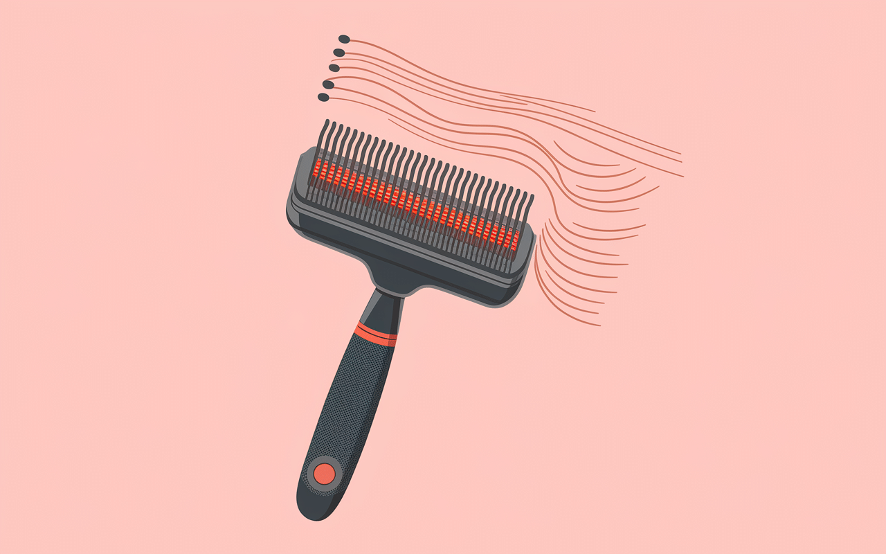 Schema brosse anti fourche mecanisme micro lames