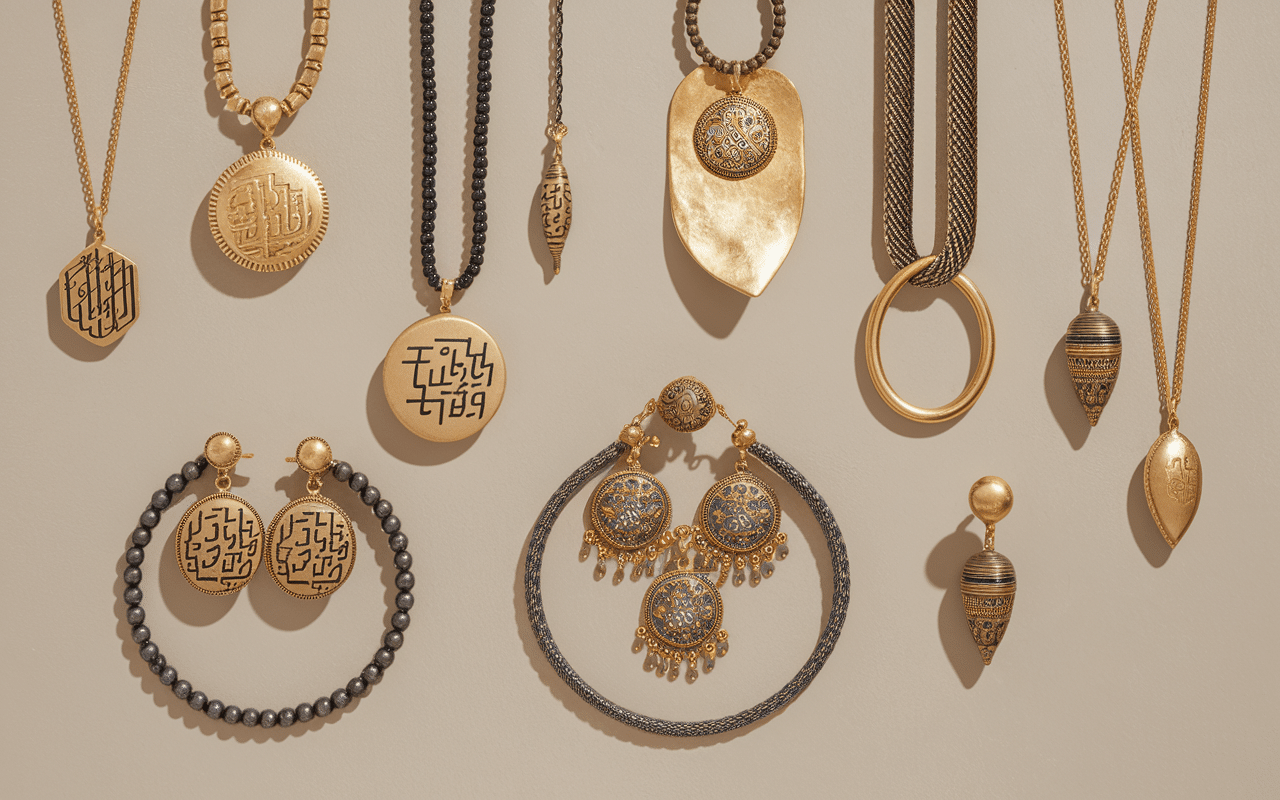 categories bijoux arabe colliers bracelets boucles d'oreilles