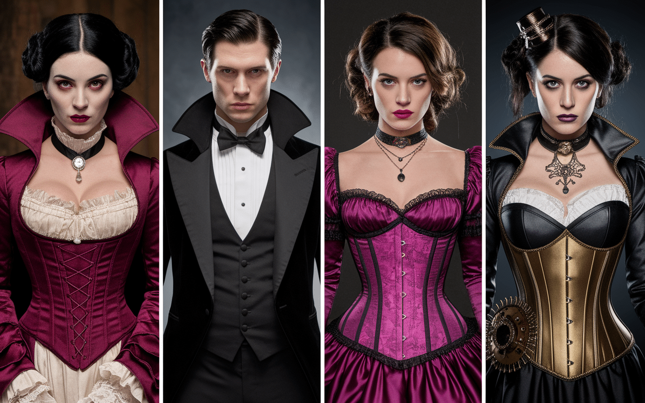 costume vampire dracula classiques modernes steampunk femme