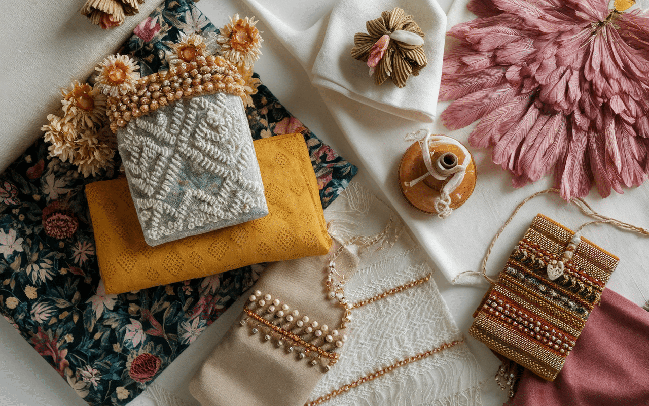 ma boheme robe portefeuille tissus motifs boheme