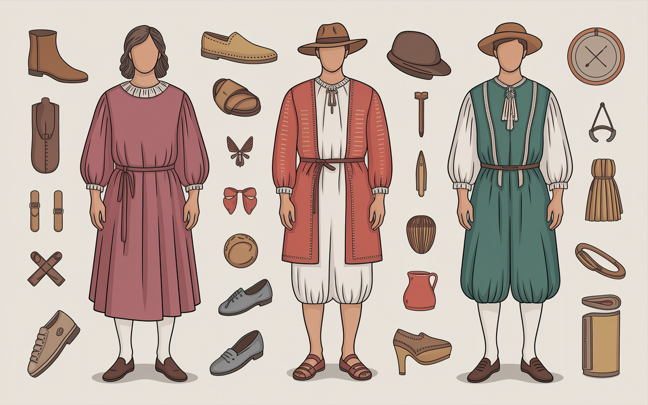 frise vetement en e histoire evolution