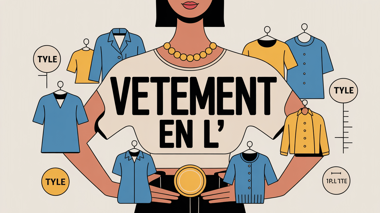 silhouette stylisee vetement en l moderne