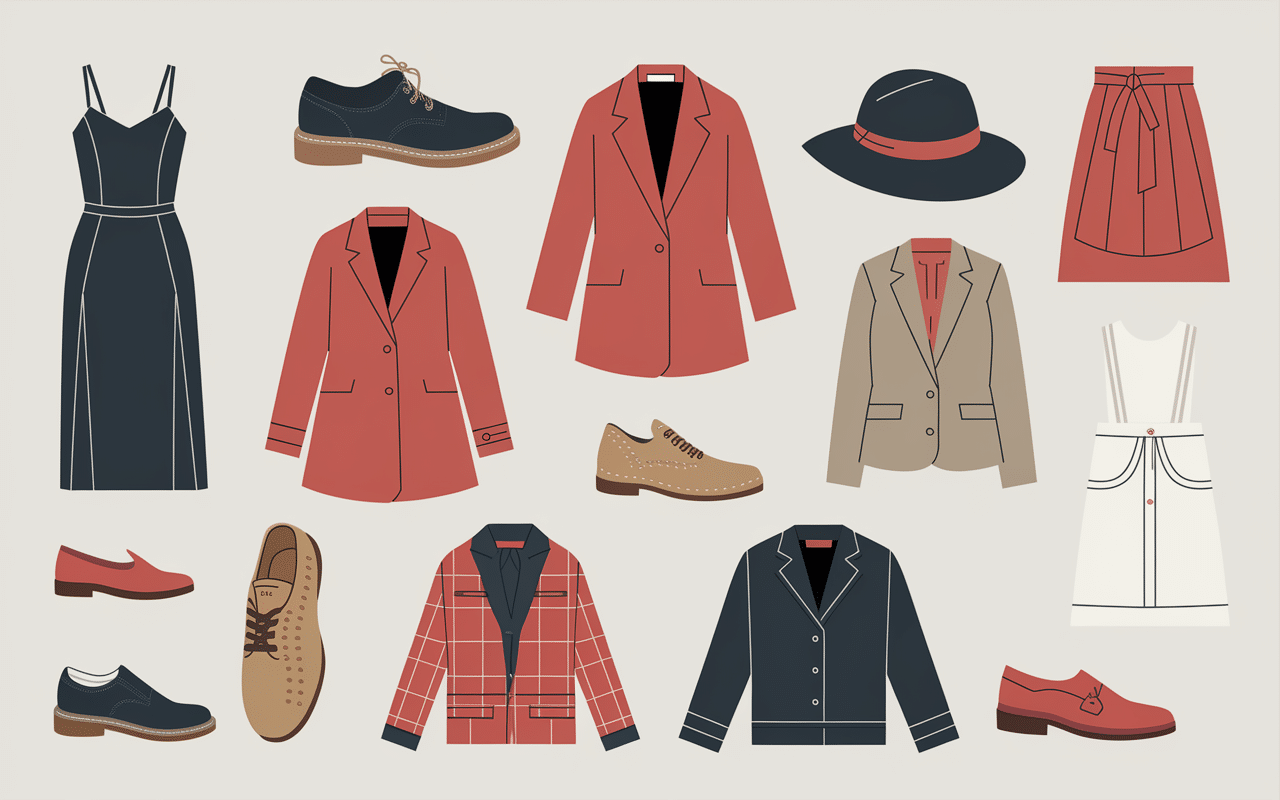 Catalogue vetement en r structuré