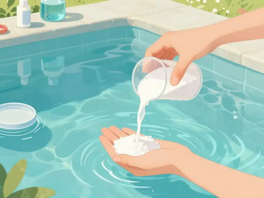 Dosage piscine et bicarbonate de soude