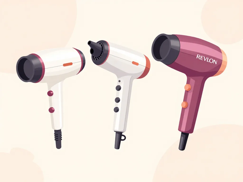 Comparatif des modèles de brosse Revlon côte à côte