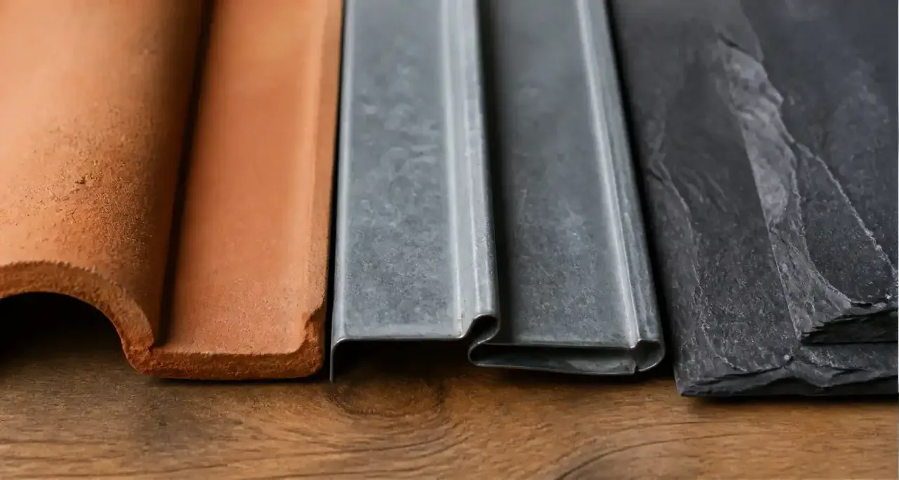 Comparaison des matériaux de couverture : tuiles, ardoise et zinc