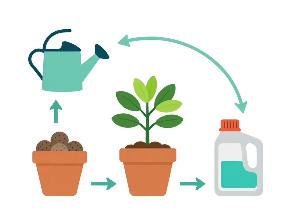 goutte de sang plante routine arrosage et drainage