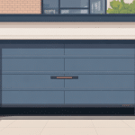 prix de porte de garage basculante illustration globale