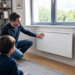 chauffage individuel electrique design sous fenêtre