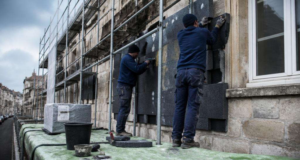 obligation isolation extérieure immeuble ancien ouvriers