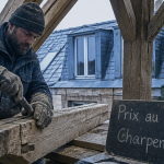 prix m2 charpente charpentier toiture
