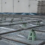 Dalle beton ferraillage : treillis soudé sur cales, enrobage béton