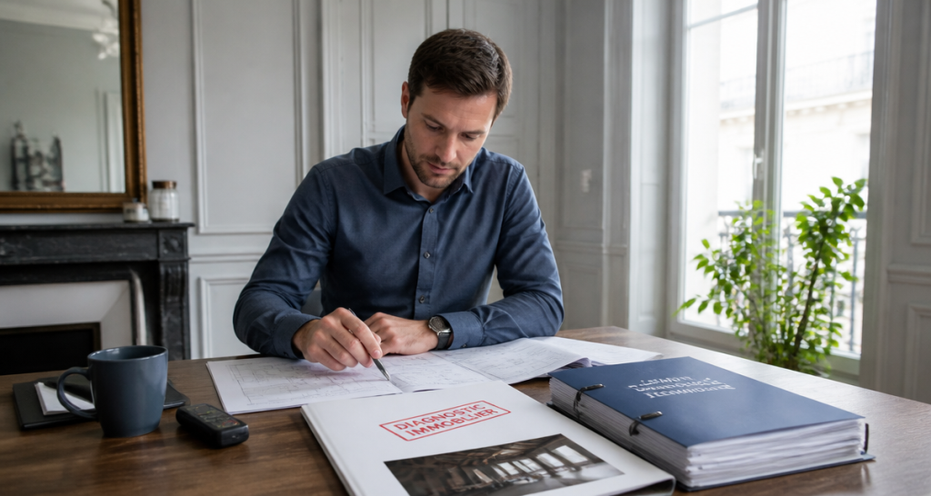 prix diagnostic immobilier expert examine rapport